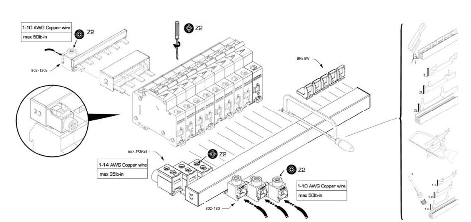 Amphenol FTG UL489 & UL508 Busbar Systems